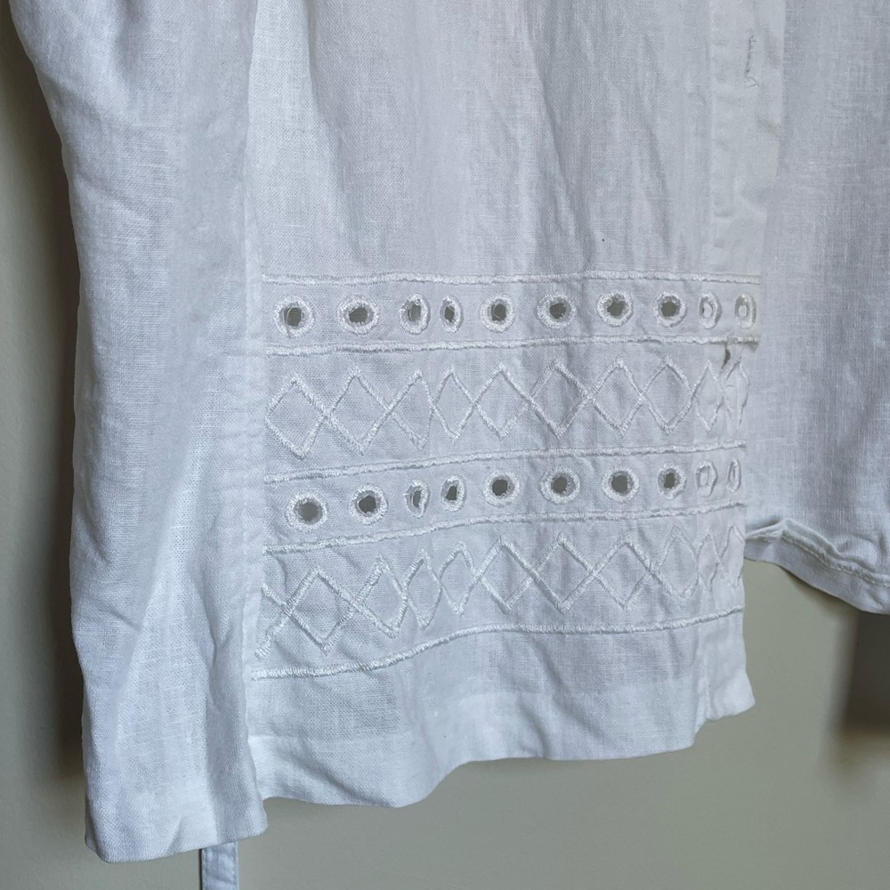 Linen Short sleeve Button down - Picture 6 of 8
